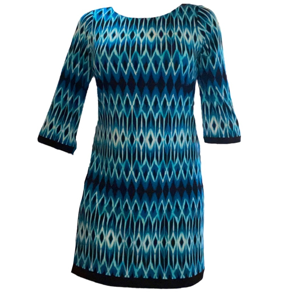 Calvin Klein 3/4 Sleeve Shift Dress